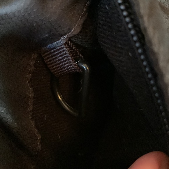 Obermeyer black woven nylon down insulated size 8 ski snowboard coat jacket puff - Picture 7 of 16